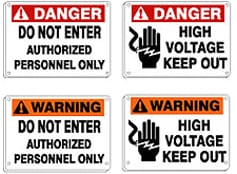 Substation Signs