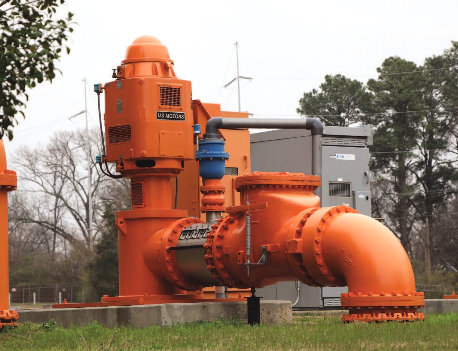 US Motors - PE SS on Water Pumping Station